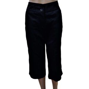 NEW Sandro Sportswear Black Capri Size 6